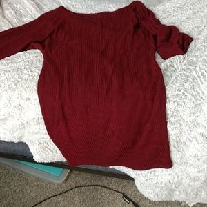 Off the Shoulder  Sweater dress